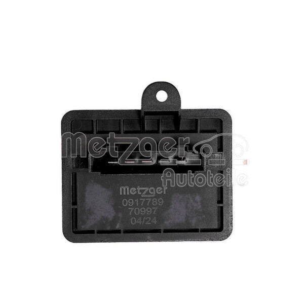 Interior Blower Regulator 12 V 5-pin METZGER for e.g. PEUGEOT 208