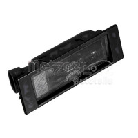 Licence Plate Light right W5W crystal clear METZGER for...