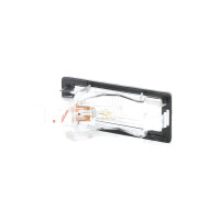 Licence Plate Light right W5W crystal clear METZGER for...