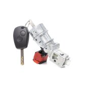 Steering Lock with Key with Switches METZGER for e.g. RENAULT CLIO