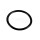 Sealing Ring Ø 43.8 mm 3.45 mm FPM fluorine rubber METZGER for e.g. AUDI