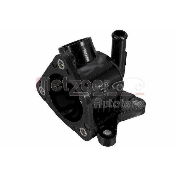 Thermostat Housing without thermostat METZGER for e.g. TOYOTA AURIS
