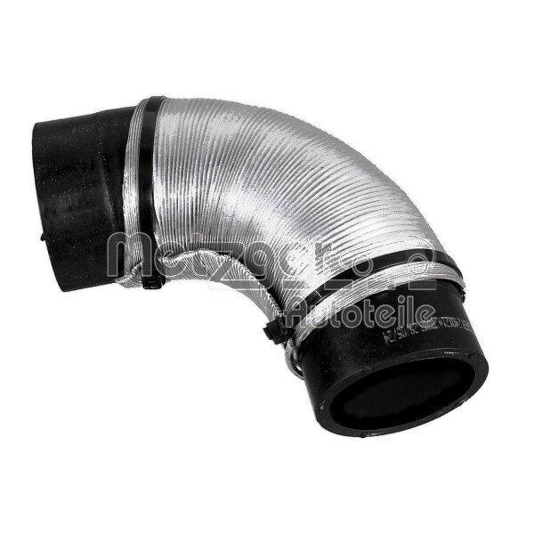 Charge Air Hose inlet without clamps METZGER for e.g. HYUNDAI SANTA