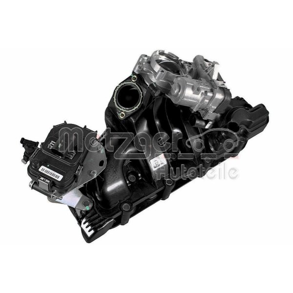 Intake Manifold Module with throttle valve METZGER for e.g. ALFA ROMEO GIULIA