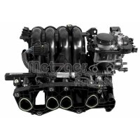 Intake Manifold Module with throttle valve METZGER suitable for e.g. FIAT PUNTO