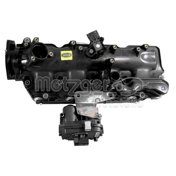 Intake Manifold Module with Actuator METZGER suitable for e.g. OPEL INSIGNIA