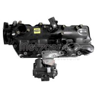 Intake Manifold Module with Actuator METZGER suitable for...