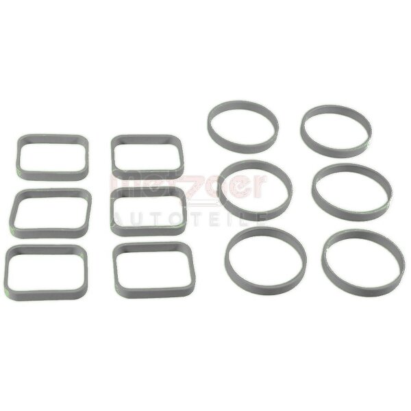 Gasket Set Intake Manifold METZGER IAM-Expertise suitable for e.g. AUDI A7