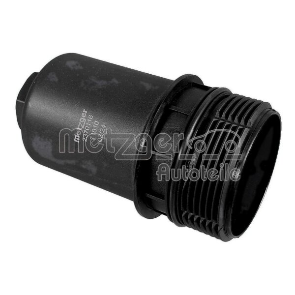 Cap Oil Filter Housing plastic with Seal METZGER for e.g. AUDI Q5