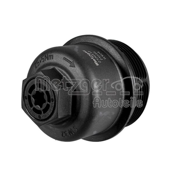 Deckel Ölfiltergehäuse Kunststoff mit Dichtung METZGER für u.a. MINI