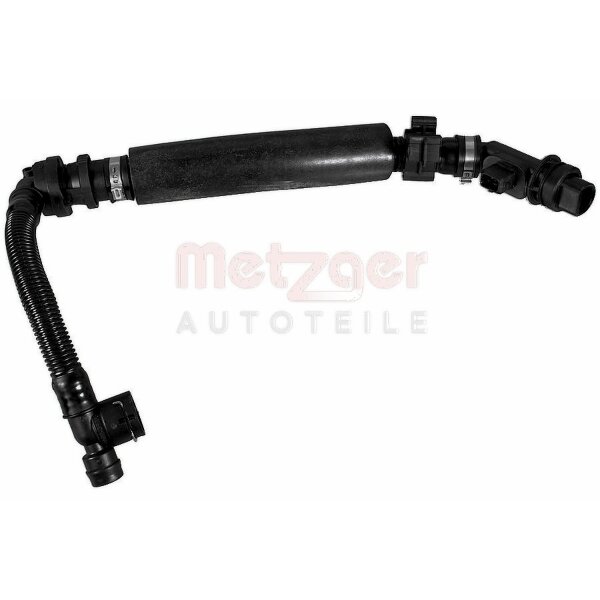 Schlauch Kurbelgehäuseentlüftung rechts oben METZGER für u.a. OPEL ASTRA