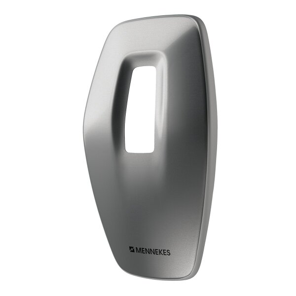 Front cover wallbox in silver for AMTRON® 4YOU 4BUSINESS MENNEKES