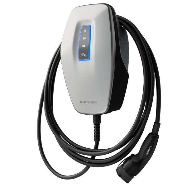 Wallbox AMTRON® 4YOU 510 11kW 3-phase MENNEKES with white cover