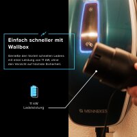 Wallbox AMTRON® 4YOU 310 11kW 3-phase MENNEKES with silver cover