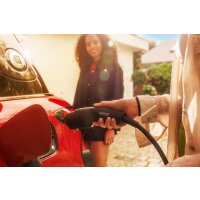 Wallbox AMTRON® 4YOU 110 22kW 3-phasig MENNEKES mit schwarzem Cover