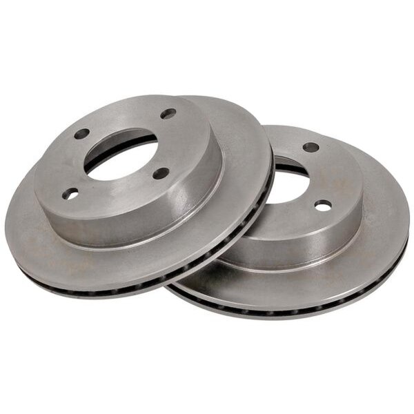 2 brake discs ventilated Ø 214 mm 15 mm A.B.S. for NISSAN MICRA
