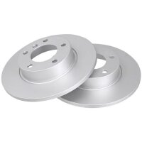 2 brake discs full Ø 286 mm 12 mm A.B.S. for BMW 3...