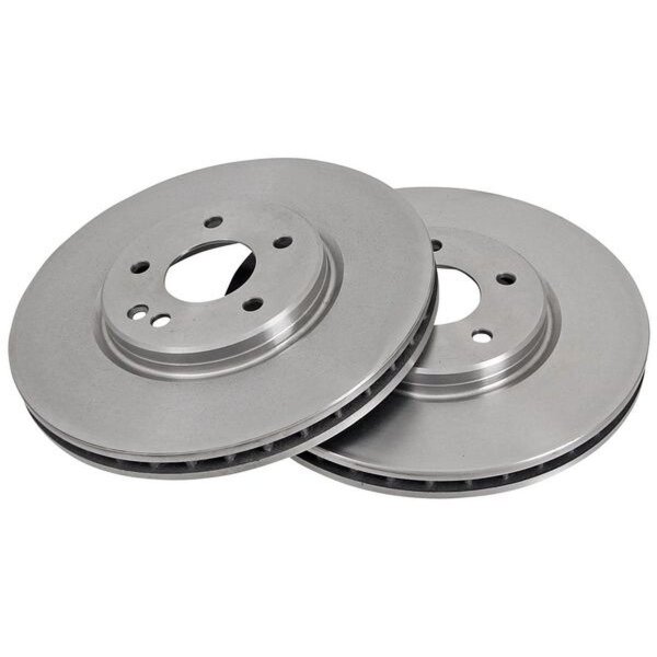 2 brake discs ventilated Ø 316 mm 28 mm A.B.S. for MB E-CLASS and others