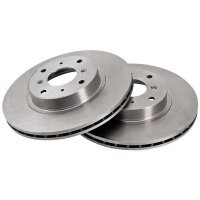2 brake discs ventilated Ø 285 mm 21 mm A.B.S. for...