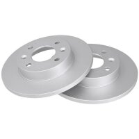 2 brake discs full Ø 238 mm 11.9 mm A.B.S. for...