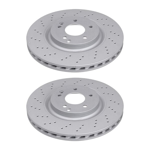 2 Bremsscheiben gelocht belüftet Ø 330 mm 28 mm A.B.S. für u.a. MB C-KLASSE
