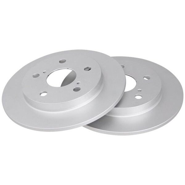 2 brake discs full Ø 259 mm 9 mm A.B.S. for TOYOTA AURIS and others
