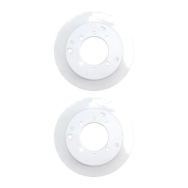 2 brake discs full Ø 262 mm 10 mm A.B.S. for HYUNDAI SANTAMO and others