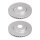 2 brake discs ventilated Ø 321 mm 30 mm A.B.S. for OPEL INSIGNIA and others