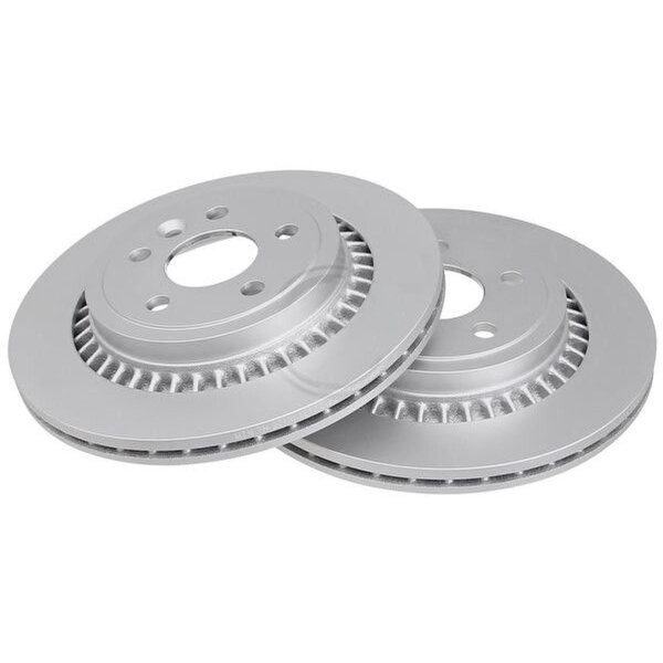 2 brake discs ventilated Ø 302 mm 22 mm A.B.S. for VOLVO XC60 and others