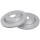 2 brake discs ventilated Ø 302 mm 22 mm A.B.S. for VOLVO XC60 and others