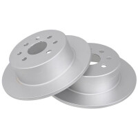 2 brake discs full Ø 270 mm 10 mm A.B.S. for OPEL...