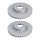 2 brake discs ventilated Ø 350 mm 32 mm A.B.S. for MB E-CLASS and others