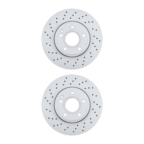 2 Bremsscheiben gelocht belüftet Ø 295 mm 28 mm A.B.S. für u.a. MB A-KLASSE