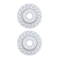 2 brake discs ventilated Ø 295 mm 28 mm A.B.S. for...
