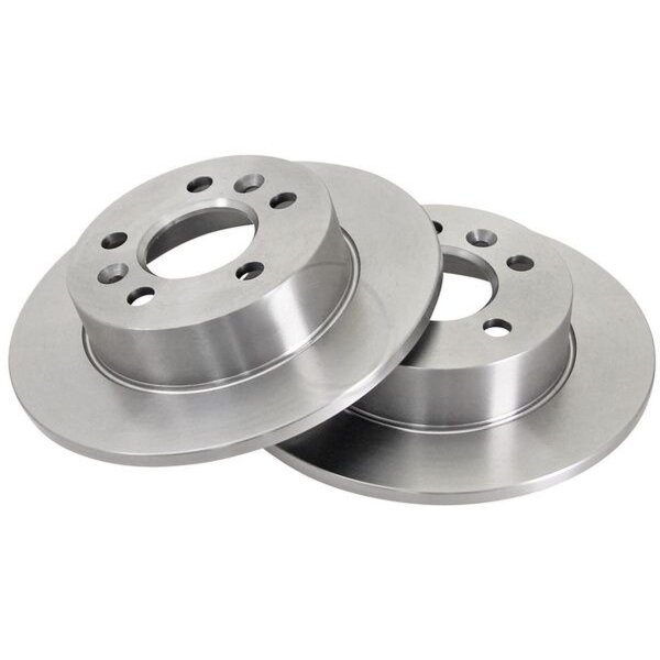 2 brake discs full Ø 265 mm 10.5 mm A.B.S. for e.g. RENAULT ESPACE