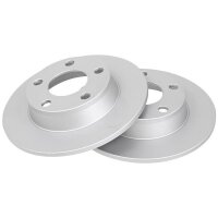 2 brake discs fully non-ventilated Ø 255 mm 10 mm...