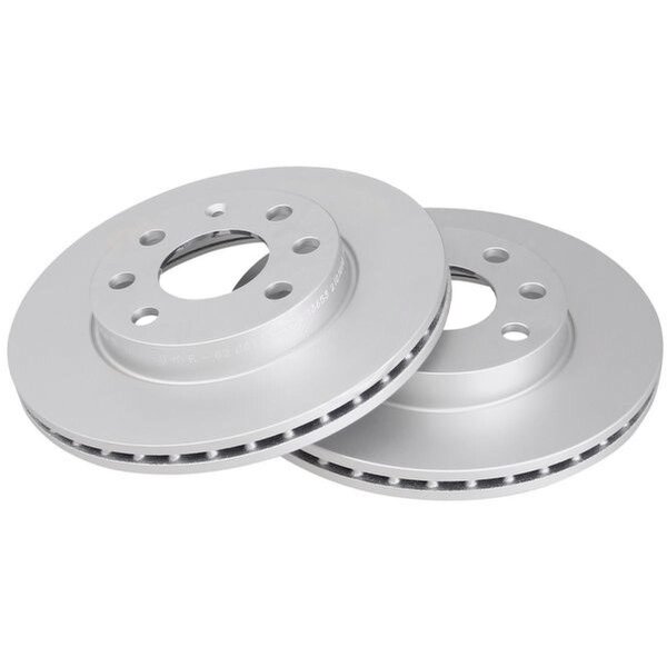 2 brake discs ventilated Ø 240 mm 19.8 mm A.B.S. for e.g. OPEL CORSA