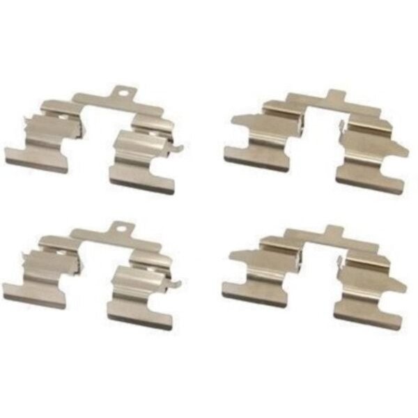 Accessory set disc brake pad A.B.S. suitable for e.g. NISSAN QASHQAI