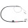 Parking brake cable 1,765 mm A.B.S. for SKODA OCTAVIA and others