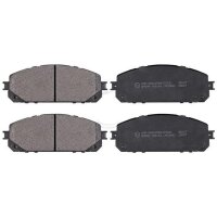 Brake pad set without wear sensor 17.5 mm A.B.S. for JEEP...