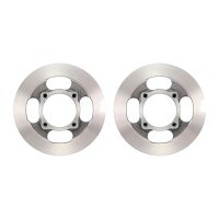 2 brake discs full Ø 209 mm 5.5 mm A.B.S. for...