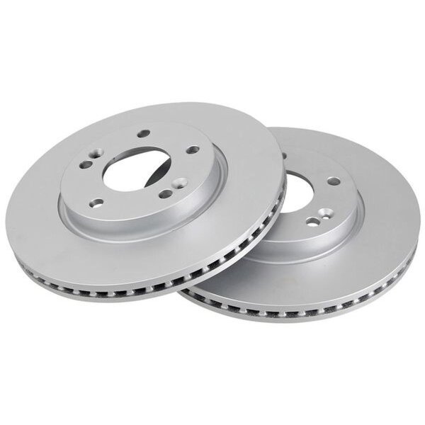 2 brake discs ventilated Ø 280 mm 23 mm A.B.S. for HYUNDAI i30 and others
