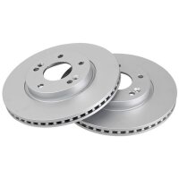 2 brake discs ventilated Ø 280 mm 23 mm A.B.S. for...