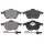 Brake pad set with integrated wear sensor 20.3 mm A.B.S. for AUDI A6 and others