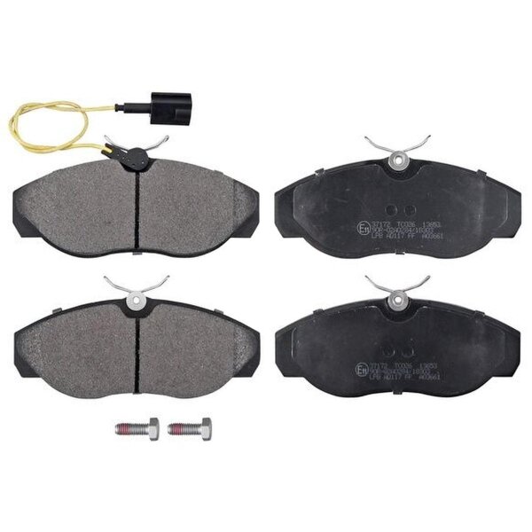 Brake pad set with wear sensor 19.5 mm A.B.S. for PEUGEOT BOXER and others