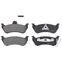 Bremsbelagsatz inkl. Verschleißwarnkontakt 16,6 mm...