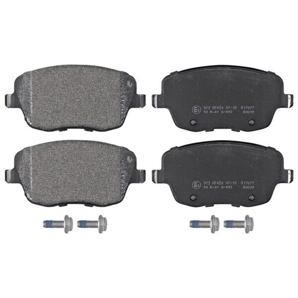 Brake pad set without wear sensor 18.8 mm A.B.S. for SKODA FABIA and others