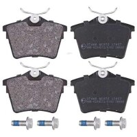 Brake pad set without wear sensor 17.9 mm A.B.S. for e.g....