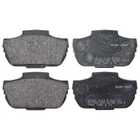 Brake pad set without integrated wear sensor 17.5 mm...