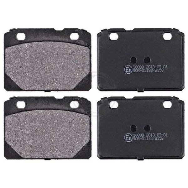 Bremsbelagsatz ohne Verschleißsensor 16 mm A.B.S. für u.a. LADA NOVA